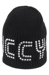 GUCCI GUCCY GAME SPARKLE BEANIE - BLACK,5289293GA88