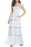WAYF ABBY OFF THE SHOULDER TIERED DRESS,90443WCH-Z49