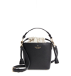 KATE SPADE HAYES STREET - PIPPA LEATHER BUCKET BAG - BLACK,PXRU9000