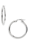 ROBERTO COIN MEDIUM HOOP EARRINGS,556025AWER00