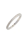 ARMENTA NEW WORLD SILVER CHAMPAGNE DIAMOND STACKING RING,2783