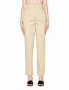 THE ROW BEIGE COTTON TROUSERS,4019W769/BEI