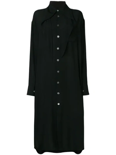 Vivienne Westwood Oversized Shirt Dress In Black
