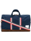 THOM BROWNE Unstructured Holdall In Nylon Tech And Suede,MAG120A0395412559666