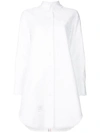 THOM BROWNE FRAYED OXFORD SHIRTDRESS,FDS002T0363412706329