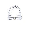 Heidi Klein Core D-g U-bar Halter Bikini Top In White