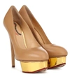 CHARLOTTE OLYMPIA DOLLY PLATEAU PUMPS,P00320501