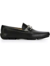 Ferragamo Parigi Bit Driving Moccasin In Black