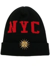FAUSTO PUGLISI NYC beanie hat,FPD1501PF0182C12202713