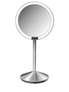 Simplehuman 5-inch Mini Countertop Sensor Makeup Mirror In Silver