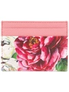 DOLCE & GABBANA floral print card holder,BI0330AU83112991376