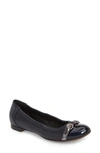 AGL ATTILIO GIUSTI LEOMBRUNI CAP TOE BALLET FLAT,D558034PIXY