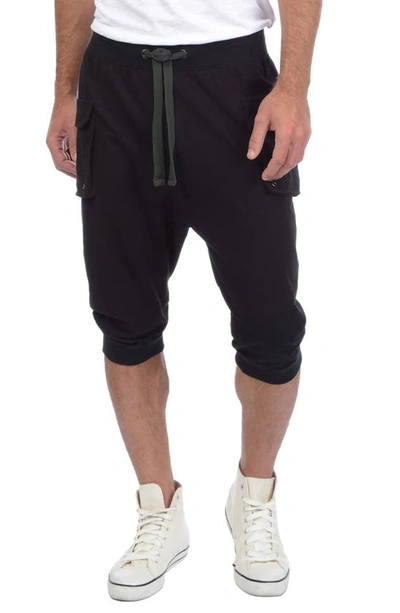 2(x)ist Cropped Cargo Pants In Black