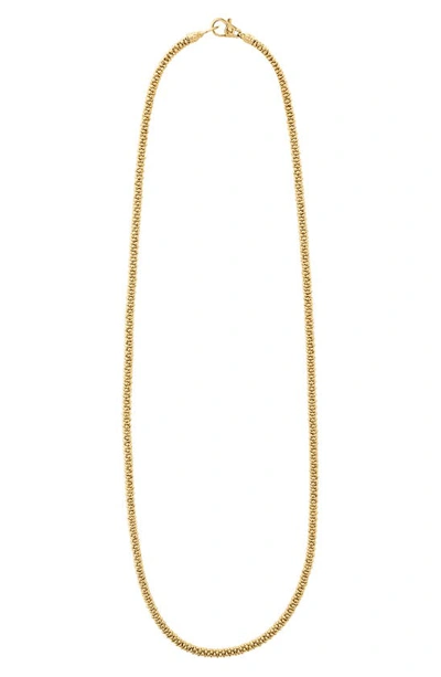 Lagos Caviar Gold Rope Necklace