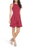 ADELYN RAE ATHENA FIT & FLARE DRESS,F75D3095