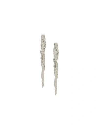 Niza Huang Stick Earrings In Metallic
