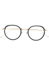 MATSUDA round shaped glasses,M306312961360