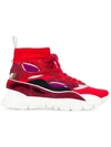 VALENTINO GARAVANI VALENTINO VALENTINO GARAVANI HEROES TRIBE SNEAKERS - RED,PW2S0G63HJP12958865