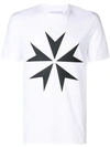 NEIL BARRETT military cross T-shirt,PBJT438AH521S12992566