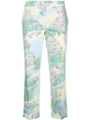 EMILIO PUCCI floral cropped trousers,8RRT268R73212946645