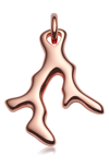 Monica Vinader Nura Reef 18ct Rose-gold Vermeil Large Pendant In Rose Gold