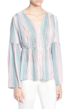 CATHERINE CATHERINE MALANDRINO FLORRIE BLOUSE,MC805209