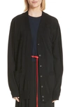 MARC JACOBS OVERSIZED WOOL CARDIGAN,M4007517