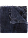 AVANT TOI tie-dye fringed scarf,218A6036TCASVH12981304