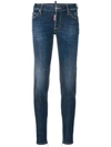 Dsquared2 Blue Plain Wash Jennifer Jeans In Blue