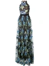 MARCHESA NOTTE embroidered hydrangea gown,N23G063112763438