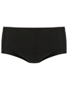 Amir Slama Mesh Panels Trunks In Black