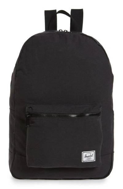Herschel Supply Co. Cotton Casuals Daypack Backpack In Black