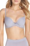 Wacoal La Femme Molded Underwire Bra In Lilac Gray