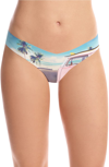 COMMANDO PRINT THONG,CT18