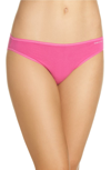 Calvin Klein Cotton Form Bikini Qd3644 In Sophie Pink