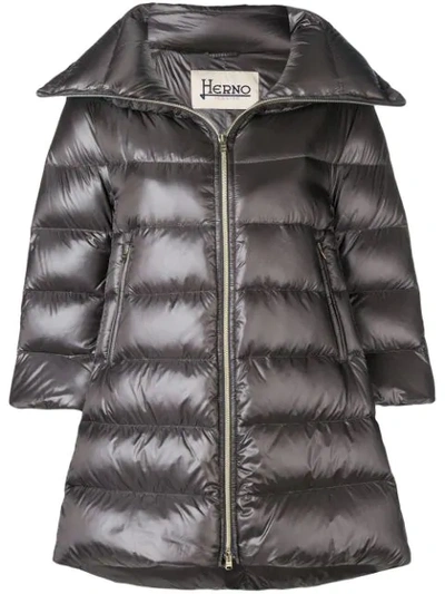 HERNO PADDED ZIPPED COAT,PI0001DIC1201712999693