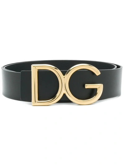 Dolce & Gabbana Dolce And Gabbana Black Vintage Belt