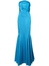 ZAC ZAC POSEN NOLITA STRAPLESS GOWN,ZP0773543212878185