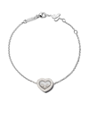 Chopard 18kt White Gold Happy Diamonds Icons Bracelet In White Gold