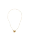 DELFINA DELETTREZ 9KT YELLOW GOLD TO BEE OR NOT TO BE PEARL NECKLACE,GRD3011A12839688