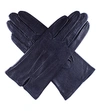 DENTS PECCARY-EFFECT LEATHER GLOVES