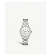 TAG HEUER TAG HEUER WAR1315.BA0773 CARRERA 64-DIAMOND, MOTHER-OF-PEARL AND BRUSHED STAINLESS STEEL WATCH, WOME,757-10001-WAR1315BA0773