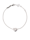 Chopard 18kt White Gold Happy Diamonds Icons Bracelet In White Gold