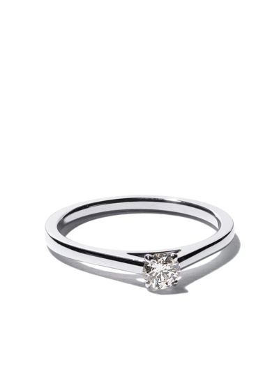 De Beers Platinum My First  Db Classic Solitaire Diamond Ring