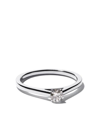 De Beers Platinum My First  Db Classic Solitaire Diamond Ring In Platinum