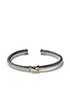 DAVID YURMAN 14KT YELLOW GOLD AND STERLING SILVER X STATION BRACELET,B04914S412930260