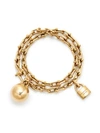 TIFFANY & CO 18kt yellow gold Tiffany City HardWear wrap bracelet,3793282512919220