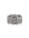 SUZANNE KALAN SUZANNE KALAN 18K WHITE GOLD AND DIAMOND MEDIUM SPARKLER ETERNITY BAND,BAR275W12472142