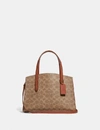 COACH COACH CHARLIE CARRYALL 28 IN SIGNATURE CANVAS,32749