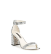 ALICE AND OLIVIA LILLIAN GLITTER ANKLE STRAP SANDAL,SC806117403